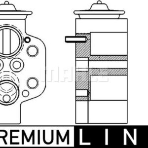 Expansionsventil und Orifice Tube AUDI A4 B8 / A5 - MAHLE