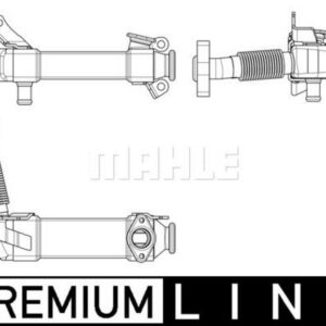 EGR VALFI BMW E46 E87 E90 E60 E70 M47 M57 - MAHLE