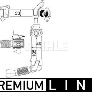 EGR VALFI BMW M47 M57 E46 E87 E90 E60 E65 E83 - MAHLE