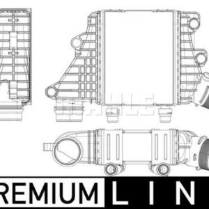 Ladeluftkühler JAGUAR/LAND ROVER - MAHLE