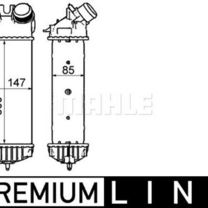 Ladeluftkühler CITROEN XSARA PICASSO - MAHLE