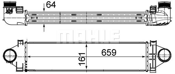 TURBO RADYATORU 224DT DW12BTED4 FREELANDER 2 L359 06 14 - MAHLE