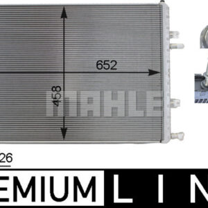 Niedertemperaturkühler AUDI S8 - MAHLE