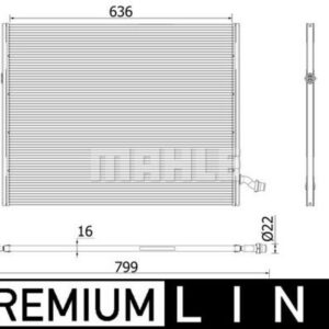 ILAVE SU RADYATORU MERCEDES S-CLASS W222 C217 - MAHLE