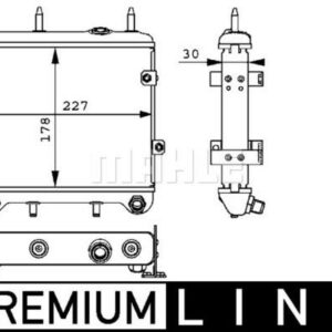 Ölkühler MB S-CL. W140 - MAHLE