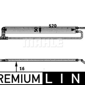 DIREKSIYON YAG SOGUTUCUSU PREMIUM LINE BMW E60 03 10 PREMIUM LINE - MAHLE