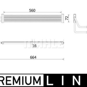 DIREKSIYON YAG SOGUTUCUSU BMW F10 F07 F13 F01 PREMIUM LINE - MAHLE