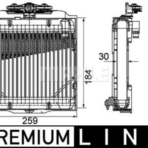 Ölkühler BMW 7 F01/F02 - MAHLE