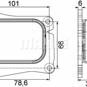 YAG SOGUTUCUSU MERCEDES M271 W203 CL203 S203 W204 S204 C209 W211 W212 R171 - MAHLE