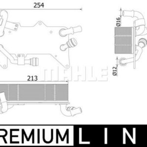 Ölkühler AUDI A6 / A7 / A8 - MAHLE