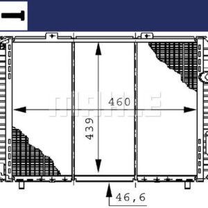 Kühlmittelkühler RENAULT RAPIT - MAHLE