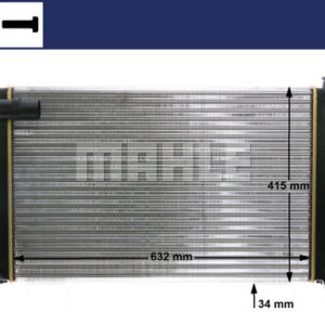 Kühlmittelkühler PEUGEOT 605 / CITROEN XM - MAHLE