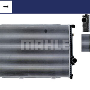 Kühlmittelkühler BMW 5 E34 / 7 E32 / 8 - MAHLE