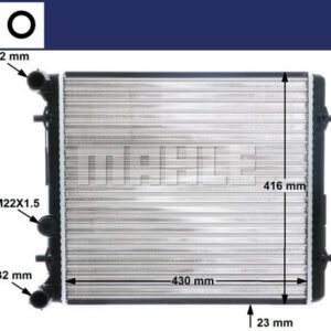 Kühlmittelkühler VW GOLF IV/AUDI A3/ DIV. - MAHLE