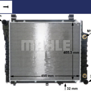 Kühlmittelkühler MB W202/W210/W220 - MAHLE