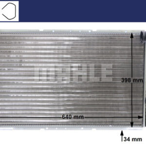 Kühlmittelkühler CITROEN XM II / PEUGEOT - MAHLE