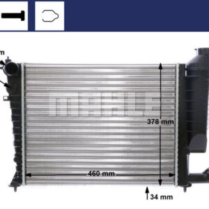 Kühlmittelkühler CITROEN XSARA / PSA 306 - MAHLE