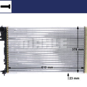 Kühlmittelkühler PEUGEOT 306 / CITROEN ZX - MAHLE