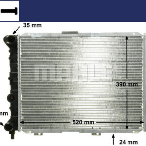 Kühlmittelkühler ALFA ROMEO 156 - MAHLE