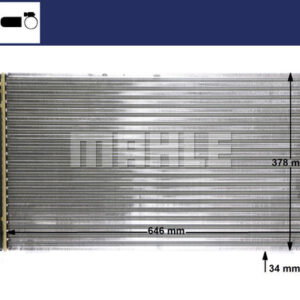 Kühlmittelkühler VW SHARAN/FORD GALAXY/SEA - MAHLE