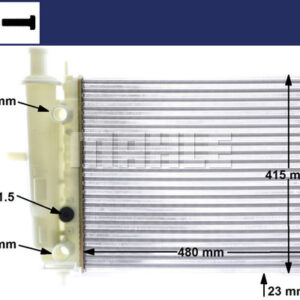 Kühlmittelkühler FIAT BRAVA/BRAVO/MAREA - MAHLE