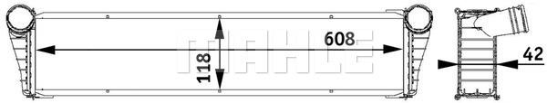 Kühlmittelkühler PORSCHE 997/ BOXSTER 987 - MAHLE