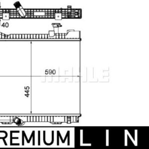 Kühlmittelkühler REN. MAXITY/ NIS. CABSTA - MAHLE