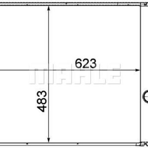 MOTOR SU RADYATORU BMW E60 E63 E64 PREMIUM LINE - MAHLE