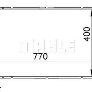 Kühlmittelkühler FORD TRANSIT VI 2.0 DI-AC - MAHLE