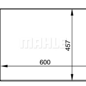 Kühlmittelkühler KIA CEED 1.4/1.6/2.0 - MAHLE