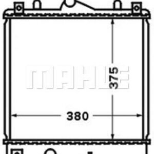 Kühlmittelkühler OPEL AGILA - MAHLE