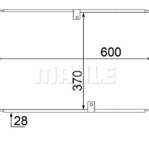 Kühlmittelkühler OPEL MERIVA - MAHLE