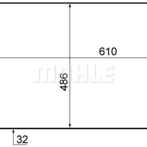 MOTOR SU RADYATORU BMW N52 N53 F10 09 11 F01 09 15 - MAHLE