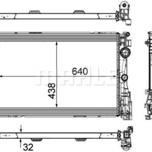 MOTOR SU RADYATORU MERCEDES W204 S204 C204 C218 W212 C207 R172 - MAHLE