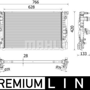 MOTOR SU RADYATORU PREMIUM LINE BMW G30 16 20 G32 18 20 G11 G12 16 19 G14 18 20 - MAHLE