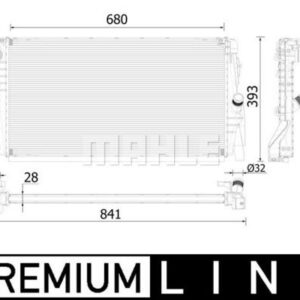 MOTOR SU RADYATORU BMW F45 F46 F48 F39 MINI F56 F60 PREMIUM LINE - MAHLE