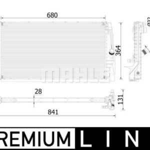 MOTOR SU RADYATORU PREMIUM LINE BMW F40 F45 F46 F48 F39 MINI F60 - MAHLE