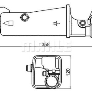 Ausgleichsbeh lter BMW Z4 E85/E86 - MAHLE