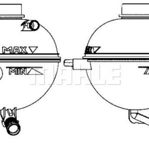 Ausgleichsbeh lter PEUGEOT PARTNER 307 03-05 - MAHLE