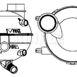 Ausgleichsbeh lter CITRO C4 I 04- - MAHLE