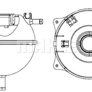 Ausgleichsbeh lter VW TRANSPORTER 91-98 - MAHLE