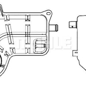 Ausgleichsbeh lter AUDI A6 02-05 - MAHLE