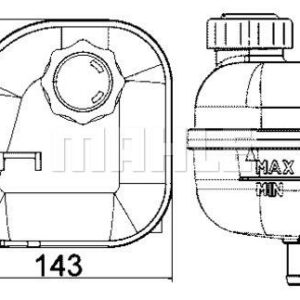 Ausgleichsbeh lter MINI R52/R53 - MAHLE