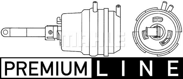 A/C-Stellantrieb MB W124 - MAHLE