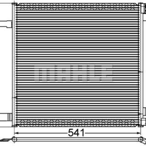 KLIMA RADYATORU MERCEDES ML-CLASS W163 98 05 - MAHLE