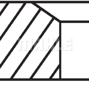 RİNGSET 77.01 MM VW - MAHLE