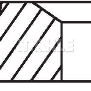 RİNGSET 83.01 MM VW - MAHLE