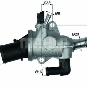 x TERMOSTAT KOMPLE ALFA ROMEO 156 2.0 JTS 02-06 GT 03-10 GTV SPIDER LYBRA 1.8 E.N G93588 - MAHLE