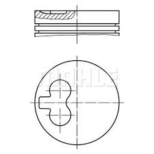 MOTOR PİSTON SEGMAN 0.40 P106 1.5 D TUD5 77.40 - MAHLE