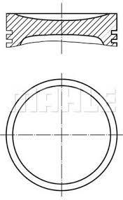 x MOTOR PİSTON SEGMAN STD PASSAT-JETTA 1.6 EE-EF-YP-EJ 79.51 - MAHLE